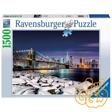 پازل 1500 قطعه رونزبرگر نیویورک در زمستان New York in Winter 17108
