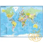 پازل 200 قطعه نقشه جهان رونزبرگر Map of the World 12890