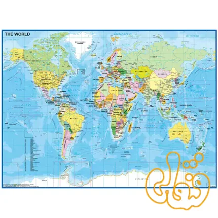 پازل 200 قطعه نقشه جهان رونزبرگر Map of the World 12890