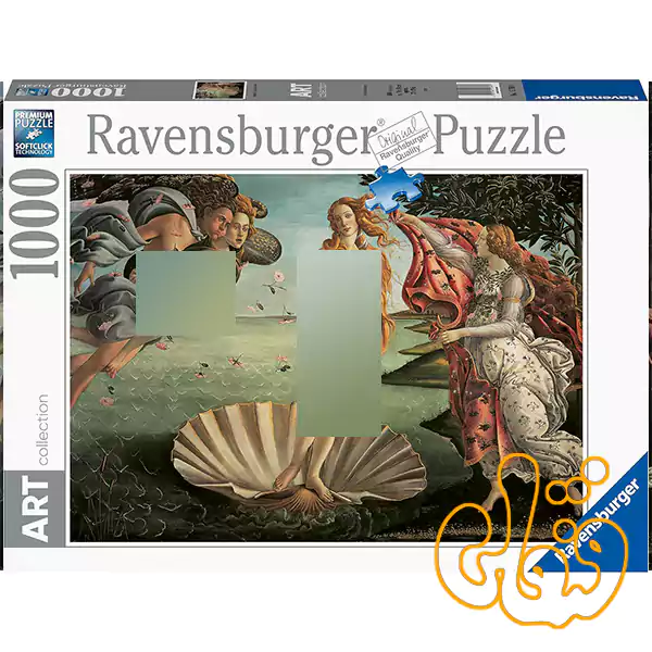 پازل 1000 قطعه تولد الهه زهره بوتیچلی رونزبرگر Botticelli: Nascita di Venere 15769 پازل 1000 قطعه تولد الهه زهره بوتیچلی رونزبرگر Botticelli: Nascita di Venere 15769