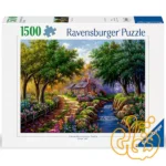 پازل 1500 قطعه کلبه کنار رودخانه رونزبرگر Cottage by the River 12000735