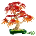 ساختنی لگو درخت بونسای افرای قرمز ژاپنی Japanese Red Maple Bonsai Tree 10348 - Image 2