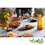 ساختنی لگو دسته گل خشک با قطعه مرکزی Dried Flower Centerpiece 10314 - Image 6