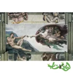 پازل 5000 قطعه آفرینش آدم میکل‌آنژ رونزبرگر Michelangelo: Creation of Adam 17408 - Image 2