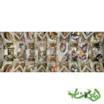 پازل 1000 قطعه پانوراما کلیسای سیستین رونزبرگر Sistine Chapel 12000042 - Image 2