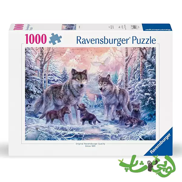 پازل 1000 قطعه گرگ‌های قطبی رونزبرگر Arctic Wolves 12000647
