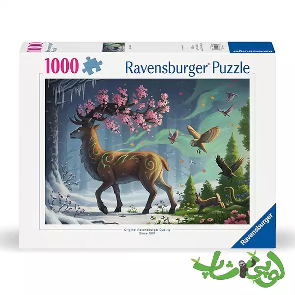 پازل 1000 قطعه گوزن‌های بهاری رونزبرگر Deer of Spring 12000616