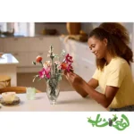 ساختنی لگو گیاه شناسی دسته گل صورتی زیبا Pretty Pink Flower Bouquet 10342 - Image 3