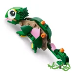 ساختنی لگو کریتور لاک‌پشت با گل نیلوفر آبی Turtle with a WaterLily 31377 - Image 4