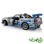 ساختنی لگو تکنیک سریع و خشن ماشین نیسان اسکای‌لاین جی‌تی‌آر 2 Fast 2 Furious Nissan Skyline GT-R (R34) 42210 - Image 4