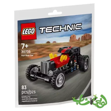ساختنی لگو پولی‌بگ تکنیک ماشین مسابقه‌ای Hot Rod Car 30735