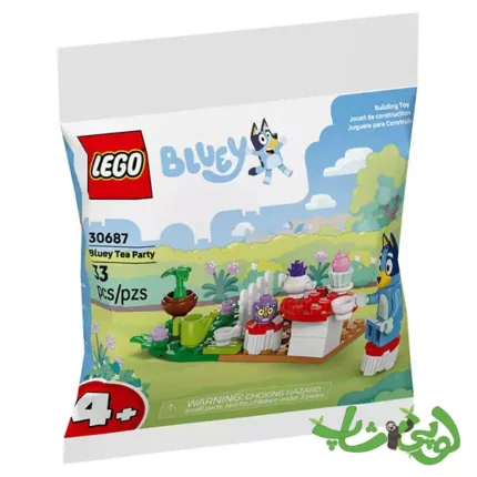 ساختنی لگو پولی‌بگ مهمانی چای بلوئی Bluey Tea Party 30687
